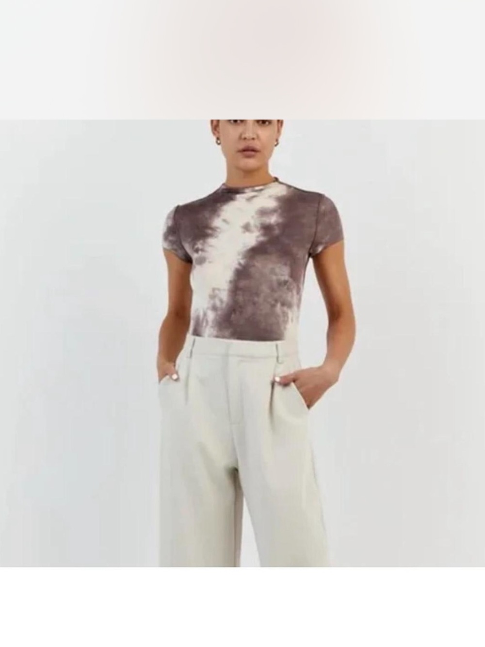 Dissh Tie-Dye Short Sleeve Top